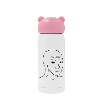 Feel guy, Pink stainless steel thermal flask, 320ml
