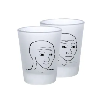 Feel guy, Σφηνοπότηρα γυάλινα 45ml του πάγου (2 τεμάχια)