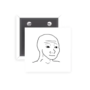 Feel guy, Κονκάρδα παραμάνα τετράγωνη 5x5cm