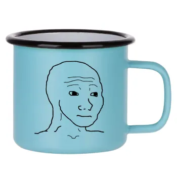 Feel guy, Κούπα Μεταλλική εμαγιέ ΜΑΤ σιέλ 360ml