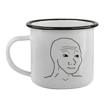 Feel guy, Κούπα εμαγιέ με μαύρο χείλος 360ml