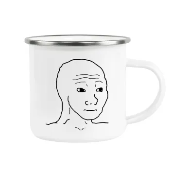 Feel guy, Metallic enamel cup white 360ml