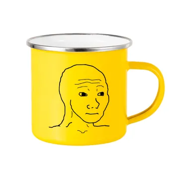 Feel guy, Yellow Enamel Metallic Cup 360ml