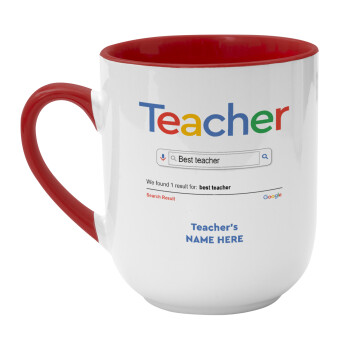 Searching for Best Teacher..., Κούπα κεραμική tapered 260ml