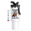 Mega Stainless steel Tumbler with lid, double wall 1,2L