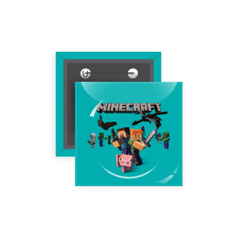 Minecraft Alex, Κονκάρδα παραμάνα τετράγωνη 5x5cm