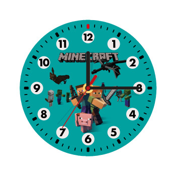 Minecraft Alex, Ρολόι τοίχου ξύλινο (20cm)