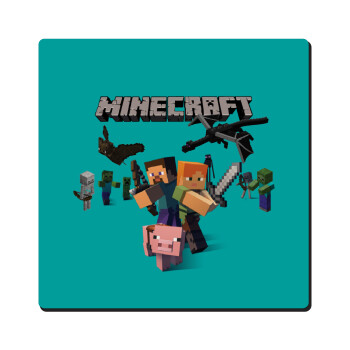 Minecraft Alex, Τετράγωνο μαγνητάκι ξύλινο 6x6cm