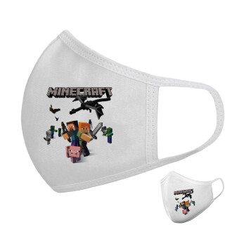 Minecraft Alex, Μάσκα υφασμάτινη υψηλής άνεσης παιδική (Δώρο πλαστική θήκη)