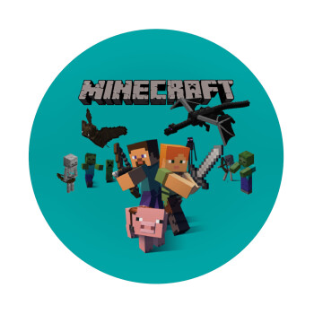 Minecraft Alex, Mousepad Στρογγυλό 20cm