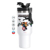 Mega Stainless steel Tumbler with lid, double wall 1,2L