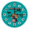 Wooden wall clock (20cm)