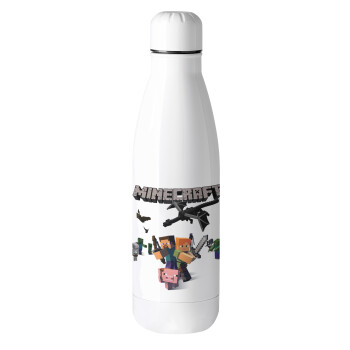 Minecraft Alex, Metal mug thermos (Stainless steel), 500ml