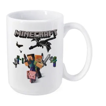 Minecraft Alex, Κούπα Mega, κεραμική, 450ml