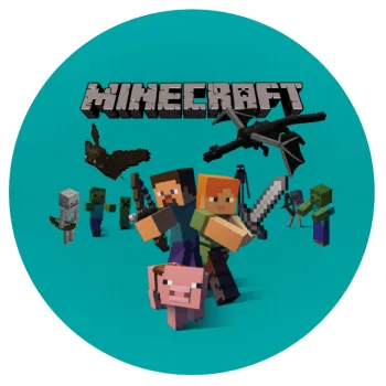 Minecraft Alex, Mousepad Στρογγυλό 20cm