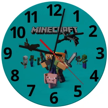 Minecraft Alex, Ρολόι τοίχου γυάλινο (30cm)