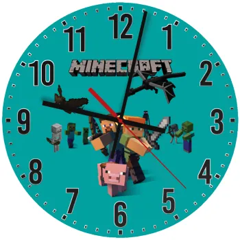 Minecraft Alex, Ρολόι τοίχου ξύλινο (30cm)