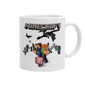 Minecraft Alex, Ceramic coffee mug, 330ml