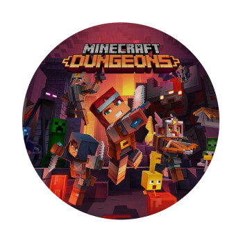 Minecraft Dungeons, Mousepad Στρογγυλό 20cm