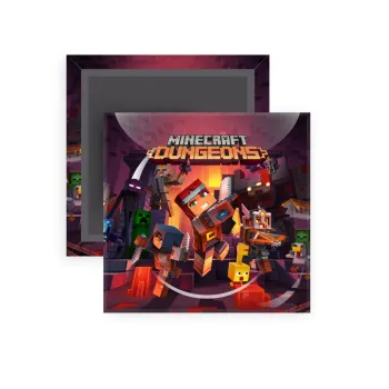 Minecraft Dungeons, Μαγνητάκι ψυγείου τετράγωνο διάστασης 5x5cm