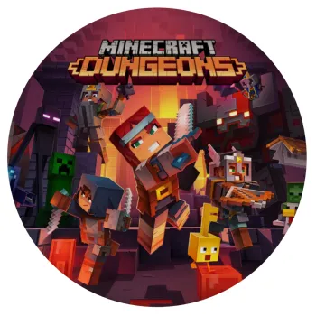 Minecraft Dungeons, Mousepad Round 20cm