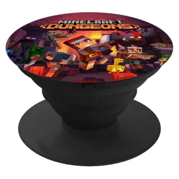 Minecraft Dungeons, Phone Holders Stand  Μαύρο Βάση Στήριξης Κινητού στο Χέρι