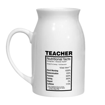 Τα συστατικά του δασκάλου, Κανάτα Γάλακτος, 450ml (1 τεμάχιο)