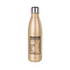 Glitter gold stainless steel thermos bottle, double-walled, 500ml