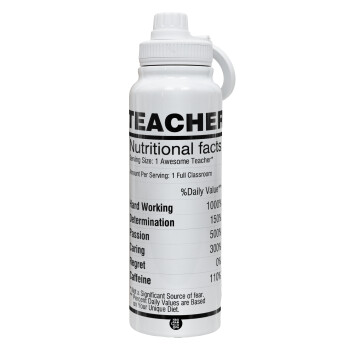 Τα συστατικά του δασκάλου, Θερμός 1L Ανοξείδωτο με Βάση Κινητού & Διπλά Τοιχώματα