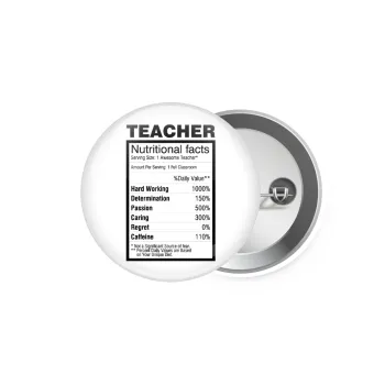 teacher nutritional facts, Κονκάρδα παραμάνα 5.9cm