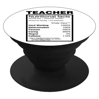 teacher nutritional facts, Phone Holders Stand  Black Hand-held Mobile Phone Holder