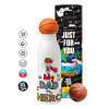 Bascetball Metal mug thermos, double wall, 550ml