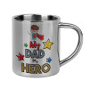 Mug Stainless steel double wall 300ml