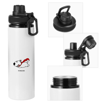 Flying DOG, Metal water bottle with safety cap, aluminum 850ml