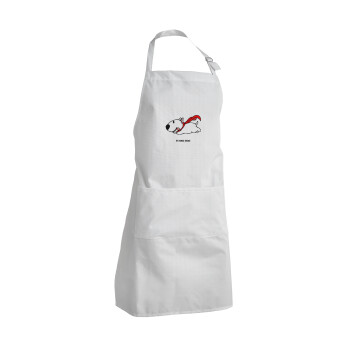 Flying DOG, Adult Chef Apron (with sliders and 2 pockets)