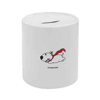 Flying DOG, Κουμπαράς πορσελάνης με τάπα