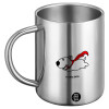 BIG Mug Stainless steel double wall (450ml)