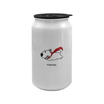Flying DOG, Κούπα ταξιδιού μεταλλική με καπάκι (tin-can) 500ml