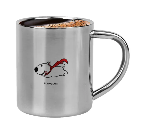 Flying DOG — Κουπάκι μεταλλικό διπλού τοιχώματος για espresso (220ml)