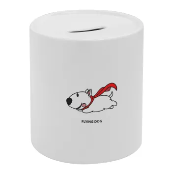 Flying DOG, Κουμπαράς πορσελάνης με τάπα