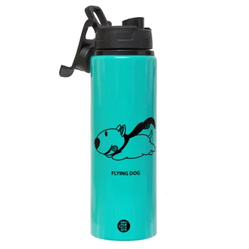 Flying DOG, Μεταλλικό παγούρι νερού με καπάκι ασφαλείας, αλουμινίου 850ml