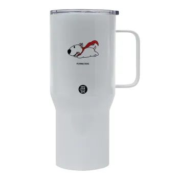 Flying DOG, Mega Stainless steel Tumbler with lid, double wall 750L