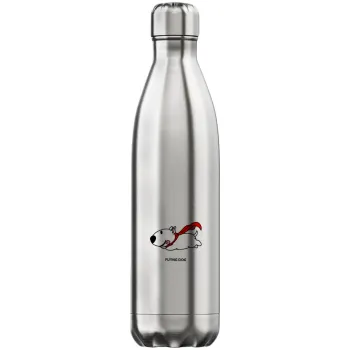 Flying DOG, Μεταλλικό παγούρι θερμός Inox (Stainless steel), διπλού τοιχώματος, 750ml