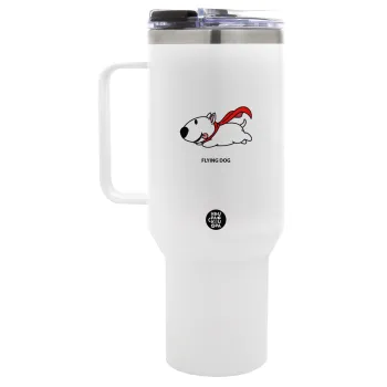 Flying DOG, Mega Tumbler με καπάκι, διπλού τοιχώματος (θερμό) 1,2L