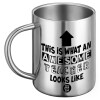BIG Mug Stainless steel double wall (450ml)