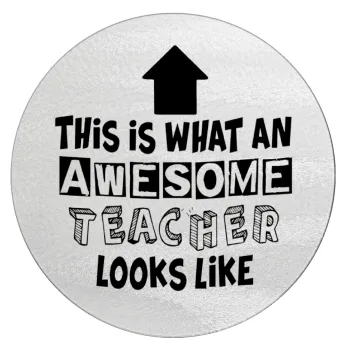 This is what an awesome teacher looks like!!! , Επιφάνεια κοπής γυάλινη στρογγυλή (30cm)