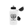 Couple, Metal water bottle, White, aluminum 500ml