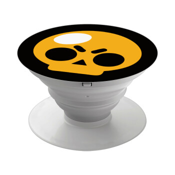 Brawl Stars Skull, Phone Holders Stand  White Hand-held Mobile Phone Holder