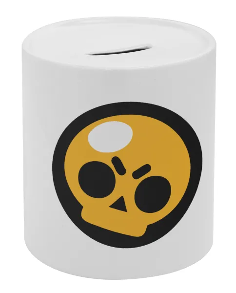 Brawl Stars Skull — Κουμπαράς πορσελάνης με τάπα