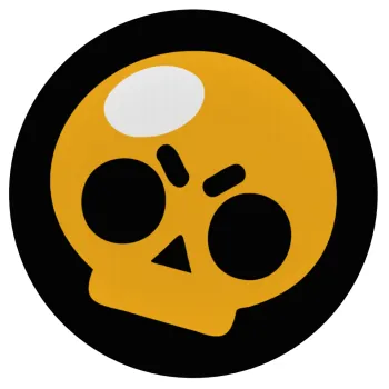Brawl Stars Skull, Mousepad Στρογγυλό 20cm